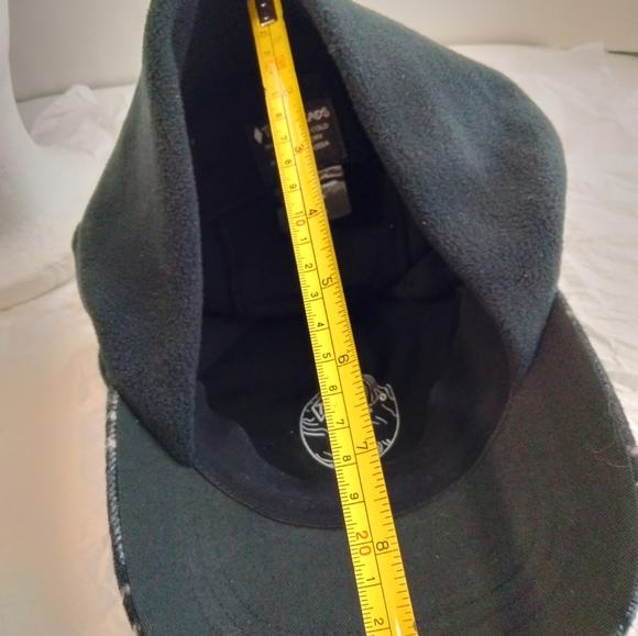 Trail Heads Fleece wool blend Winter Hat new display plaid - Picture 9 of 12